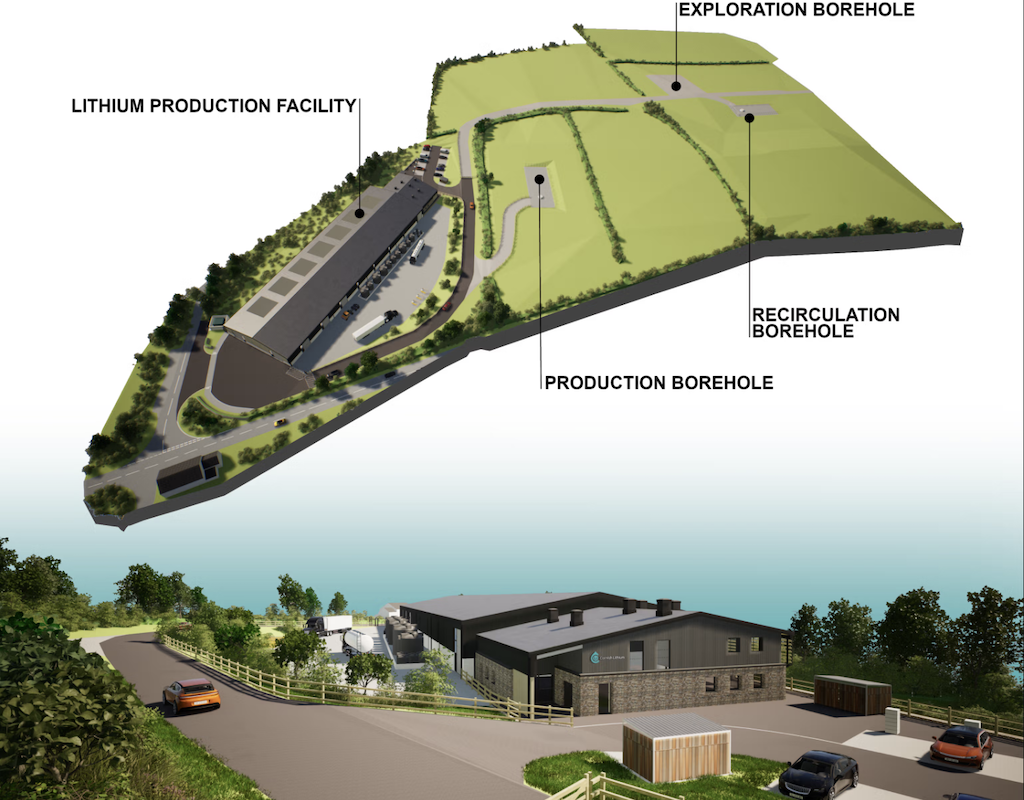 UK’s 1st commercial geothermal Lithium production facility approved in Cornwall