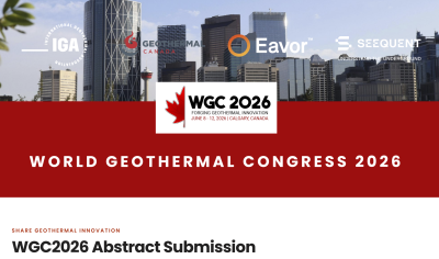 IGA opens Abstract Portal for World Geothermal Congress 2026