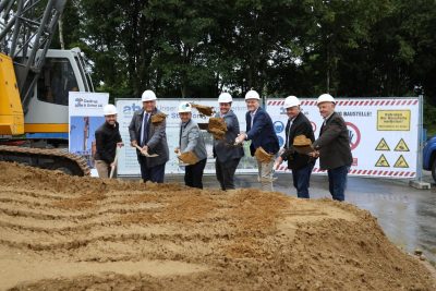 Construction of geothermal drilling site breaks ground in Geiselbullach, Germany
