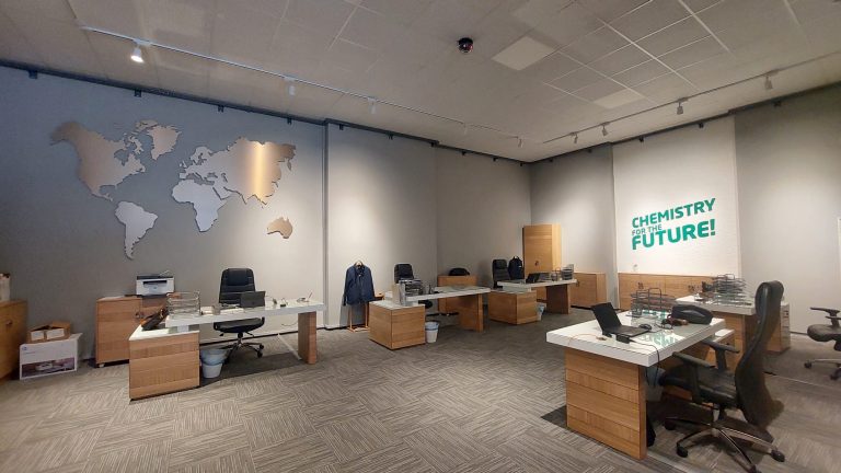 Vista de la nueva oficina de Green Chemicals en Izmir. (Fuente: JeotermalHaberler)