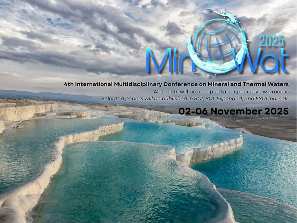 MinWat-2025 will be held at Pamukkale University in Türkiye on 3-6 November 2025