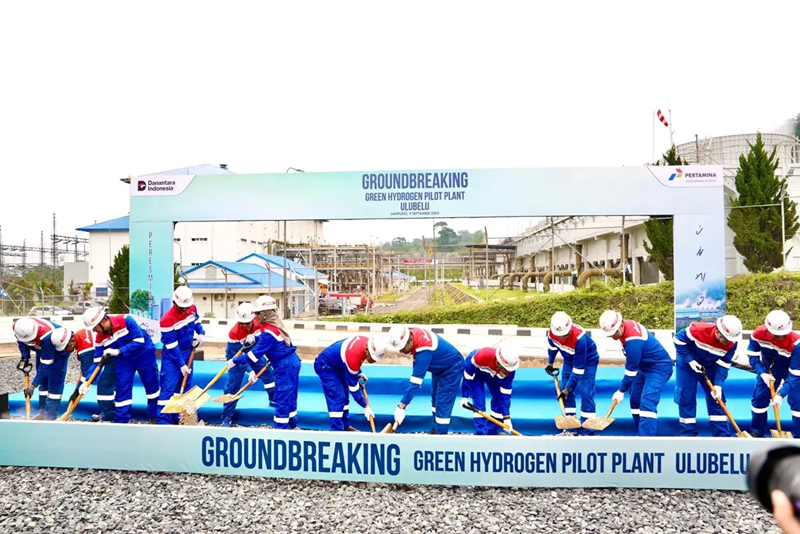 Pertamina starts construction of green hydrogen pilot plant at Ulubelu geothermal site, Indonesia