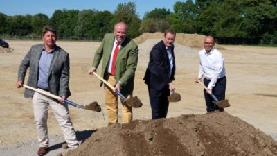 Groundbreaking marks start of geothermal heating project in Gräfelfing, Germany