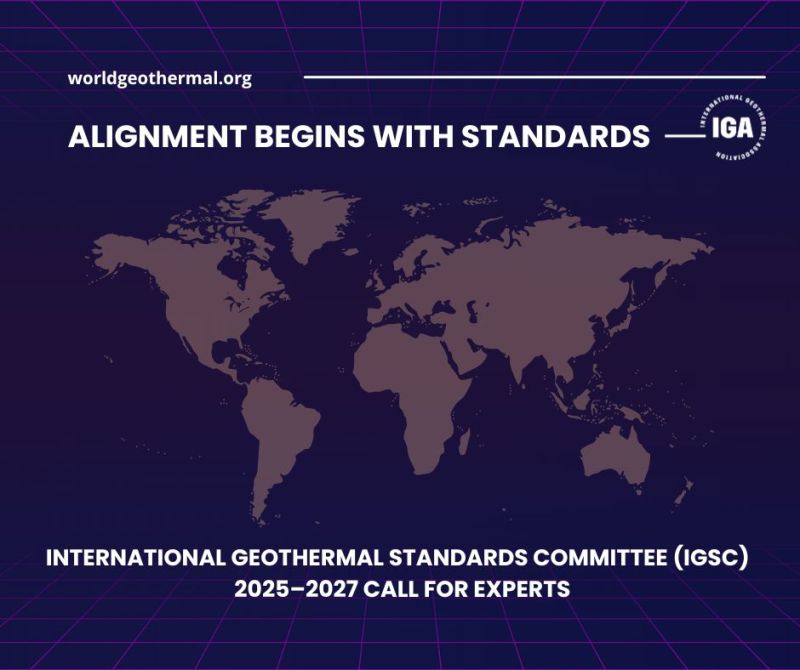 IGA standards committee | ThinkGeoEnergy - Geothermal News & Insights