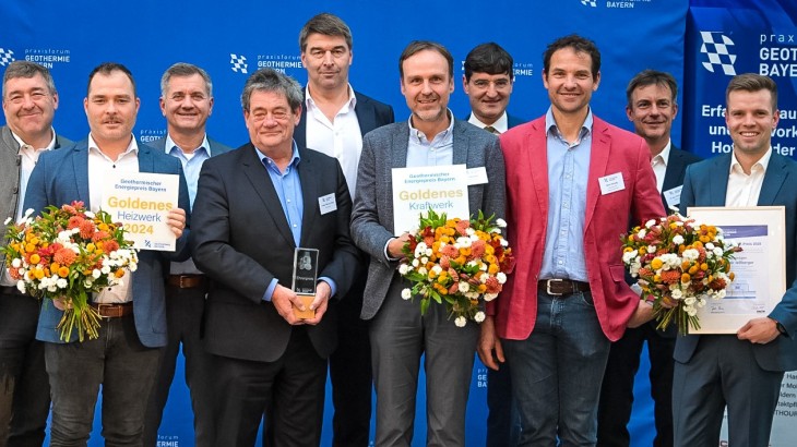 Praxisforum event recognizes exceptional geothermal projects and research in Germany