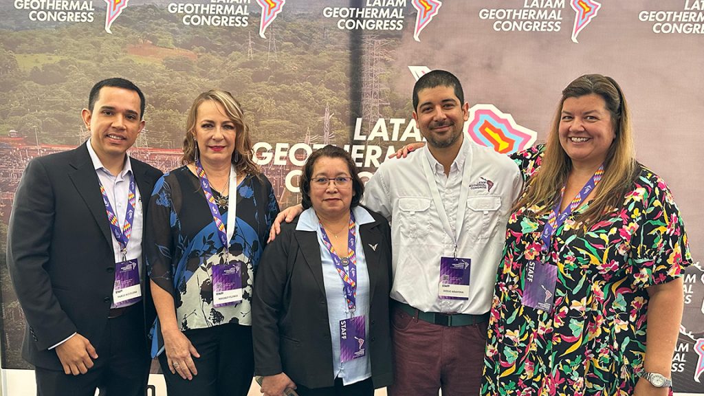 Miembros del equipo organizador del Congreso Geotérmico LATAM (fuente: Organizadores del evento)