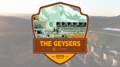 Calpine celebrates 65 years of geothermal power generation at The Geysers, California