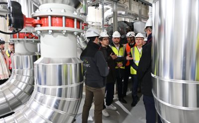 Geothermal heating plant inaugurated at Fort de L’est in Saint-Denis, France