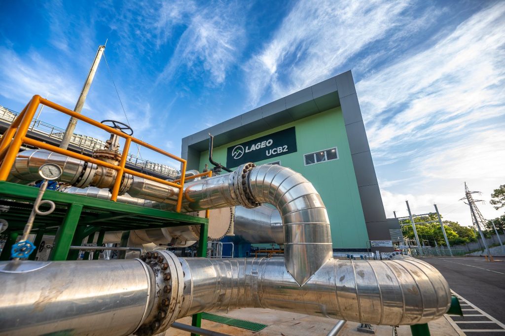 La central geotérmica de ciclo binario de Berlín en El Salvador (fuente: CELL vía Facebook)