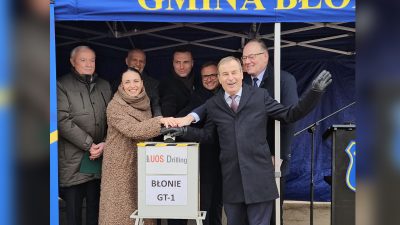 Exploration geothermal drilling ongoing in Blonie, Poland