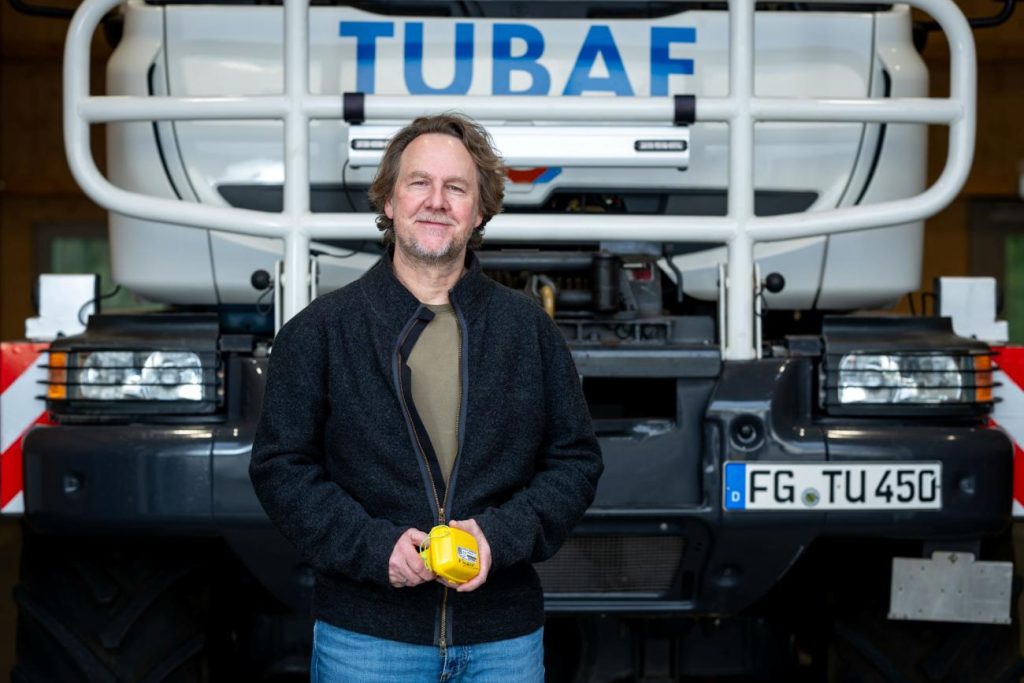 Profesor Stefan Buske de TUBAF (fuente: TUBAF)