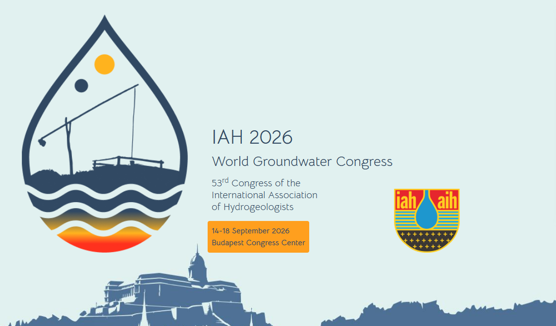 Congreso Mundial de Aguas Subterráneas, 14-18 de septiembre de 2026, Budapest