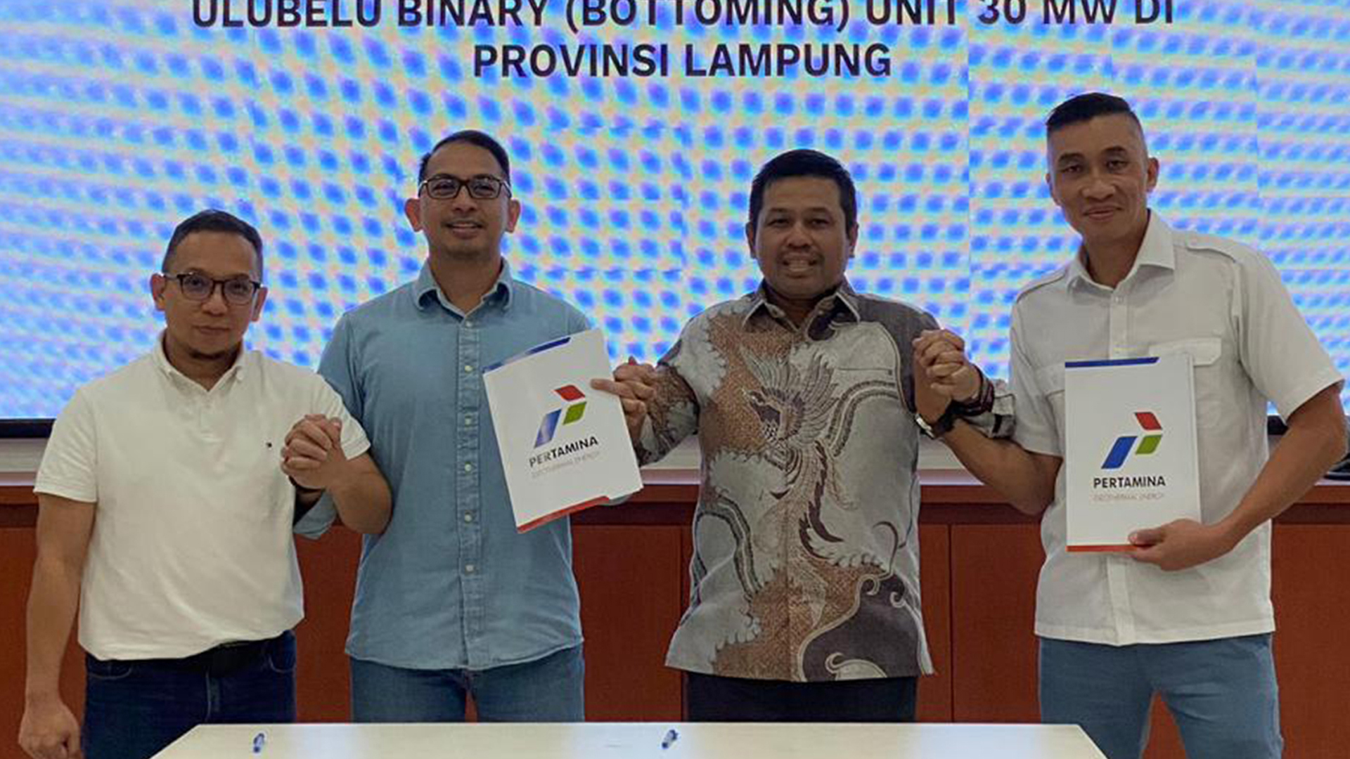 Tarifa eléctrica fijada para la central geotérmica Ulubelu Bottoming Unit de 30 MW, Indonesia.