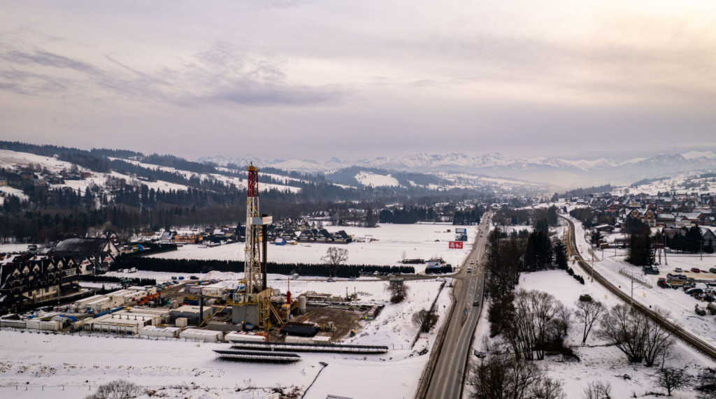 Drilling of 4000m geothermal well in Podhale, Poland nears completion