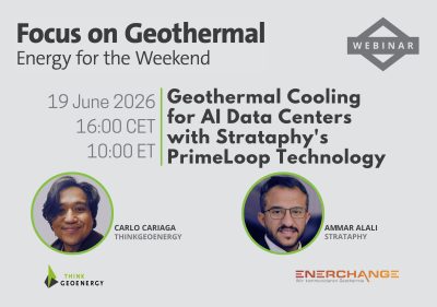 IGC Frankfurt to focus on geothermal heat financing