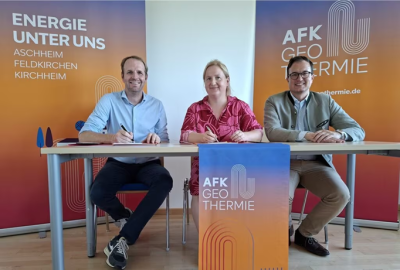 Drilling contract signed for second doublet for AFK geothermal heating project, Germany