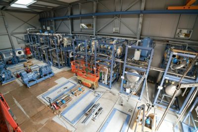 Geothermal project in Hamburg, Germany progresses with heat pump installation