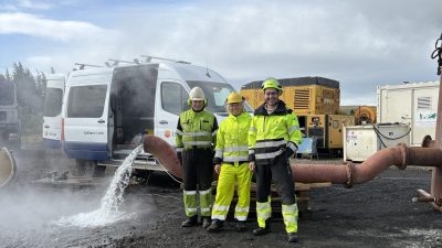 New geothermal well to augment heat supply in Áshildarmýri, Iceland