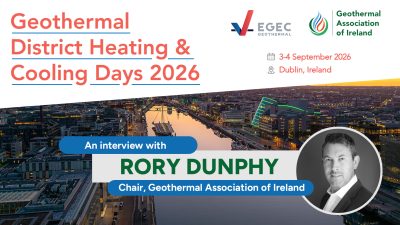 Making geothermal investible in Ireland – An interview with Rory Dunphy