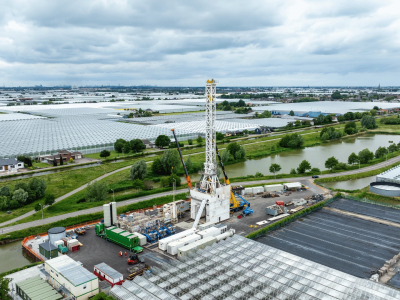 Geothermal drilling by Aardwarmte Wippolderlaan in the Netherlands completed