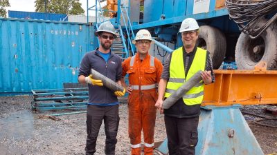 Drilling of geothermal research well in Cologne-Dellbrück, Germany completed