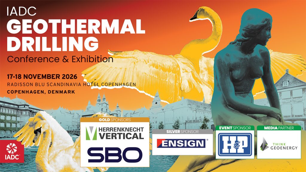 IADC Geothermal Drilling Conference tackles drilling challenges as geothermal scales; 17-18 November