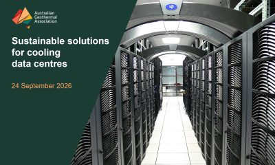 Webinar – Groundwater cooling for data centres; 24 September 2026