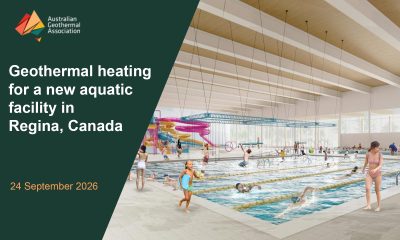Webinar – Geothermal heating for aquatic facility in Regina, Canada; 24 September 2026